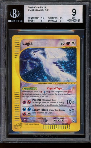 2003 pokemon crystal lugia - pokemon,
