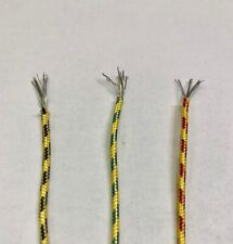 Cavetto Sterlingato di Tre Colori diversi sez. 0,32  in rame Stagnato