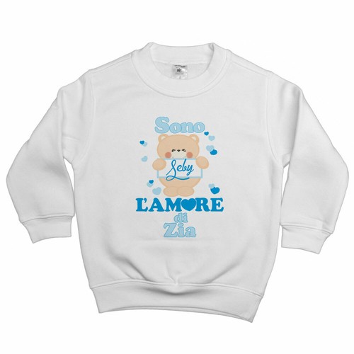 Felpa bambino personalizzata