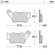 Moto master nitro rear brake - nitro,