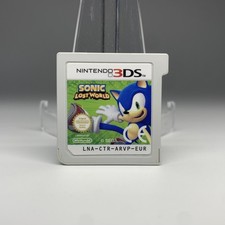 SONIC LOST WORLD NINTENDO 3DS