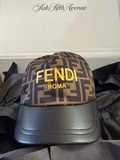 Fendi Kids Unisex FF Nylon Hat