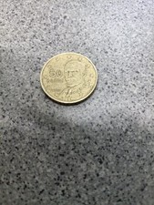 Moneta Rara 50 Centesimi Greca Del 2002 AENTA  Prezzo Trattabile 