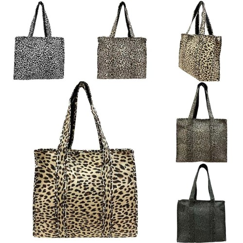 Leopard tessuto borsa - leopard,
