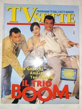 RIVISTA TV SETTE 1996 N. 18. AMBRA ANGIOLINI, MICHELLE HUNZIKER. RARA