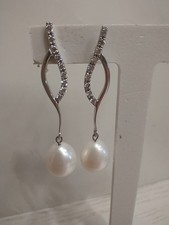 Orecchini  Oro. Con Perle E