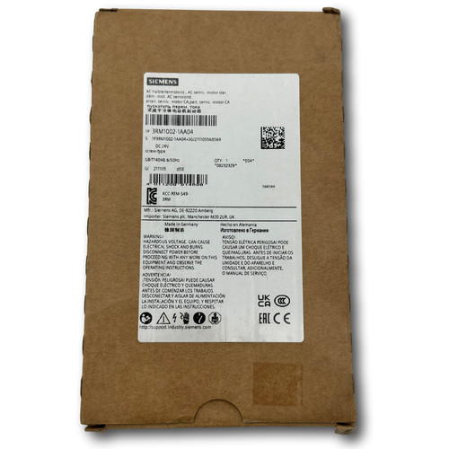 Siemens 3rm1002 1aa04 500v - 3rm1002-1aa04,