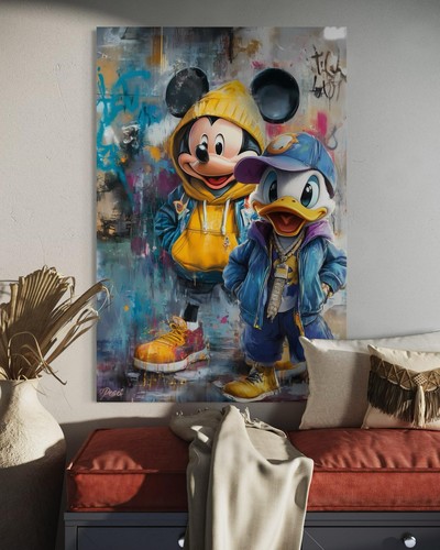 Quadro tela topolino - quadro,
