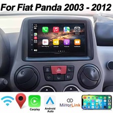 Autoradio 2din 7" Android 13 Per Fiat Panda 169 2003-2012 Nav GPS Wifi BT 2+64G