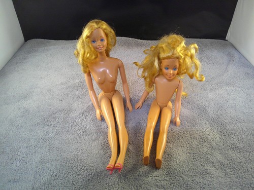 Lotto bambole barbie e - 2,