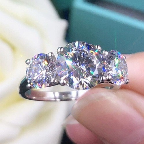 Three stone ring - three,