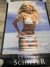 Claudia Schiffer Poster Super Model Man Cave 1994 23x35 USA OSP #2772