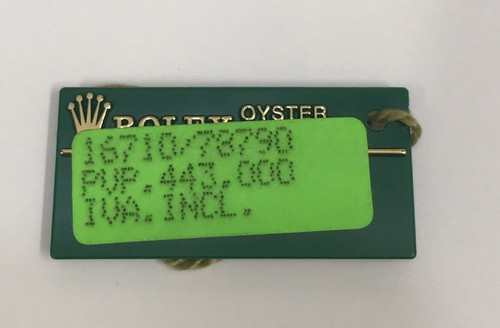 Rolex green tag oyster - green,