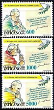 Vaticano 1993 Papa Giovanni Paolo II Viaggi Africa Pace Colomba/Uccellini Religione 3v MNH