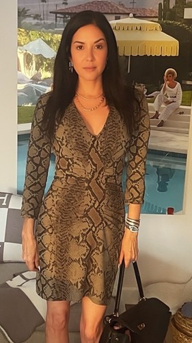 Abito roberto cavalli pelle - abito,