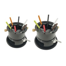 Set per fonduta con forchette
