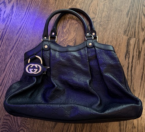 Borsa vintage gucci nera - borsa,