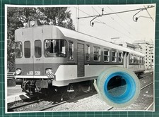 N.1 rara Foto Treno-Automotrice-Roma Stazione Trastevere del 1983