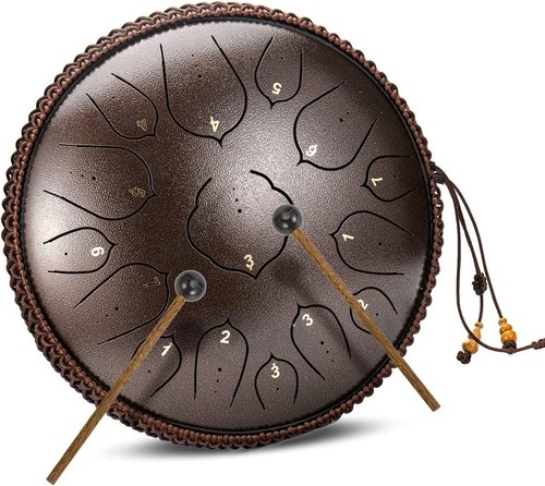 Steel tongue drum note 14 - steel,