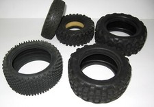 RC MODELLISMO GOMME 1/8  1/10 ? VINTAGE  SET USATE