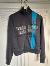 Felpa con zip Aeronautica Militare, tg M ( 48 Italiana )