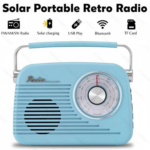 Radio solare portatile - radio, am
