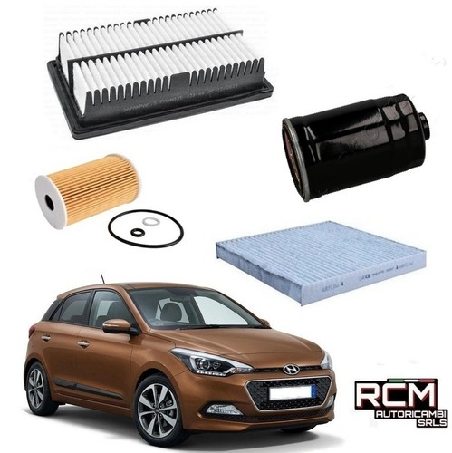 Kit filtri tagliando hyundai - kit,