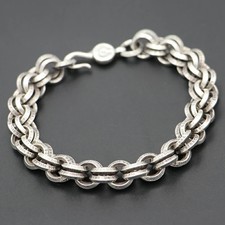 Bracciale doppio anello Chrome