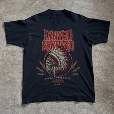 T-shirt Lynyrd Skynyrd, maglietta nera unisex Southern Rock Band, taglia S-5XL