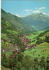 CARTOLINA 1977 ITALIA BRESCIA CORTENO GOLGI PANORAMA Italy postcard
