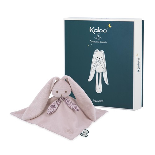 Doudou coniglio rosa peluche - rosa,