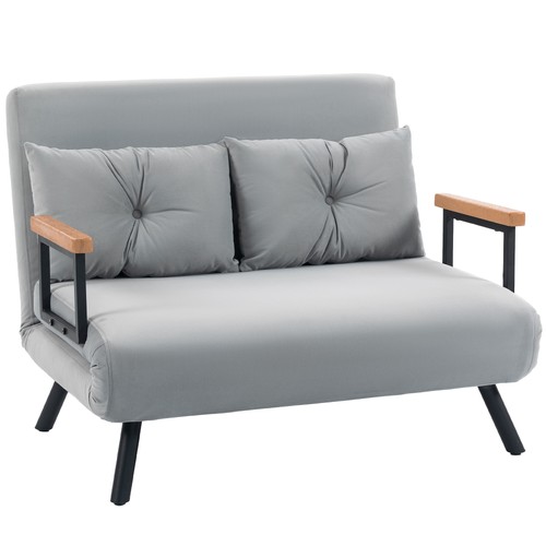 Homcom divano letto - homcom, 1