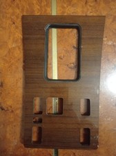 Mercedes W126 Legno Base Cambio Zebrano Schalt Konsolle