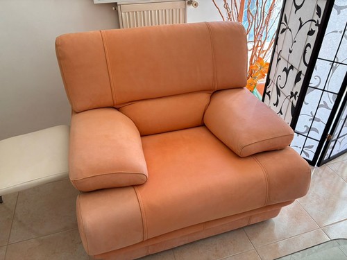 Poltrona pelle vintage - poltrona,