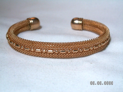 Color oro rete perlina - color, e