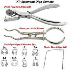 Kit Diga di Gomma Pinza per