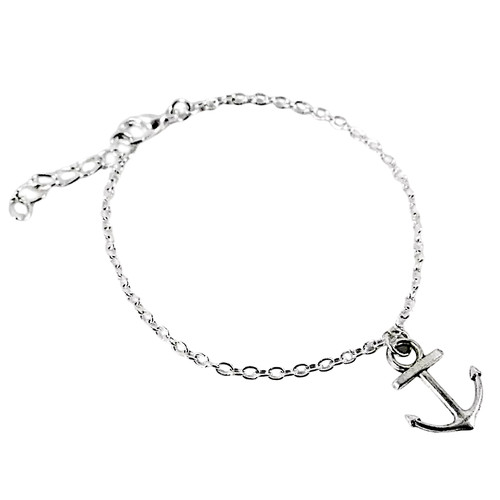 Bracciale con ancora ancoretta - bracciale,