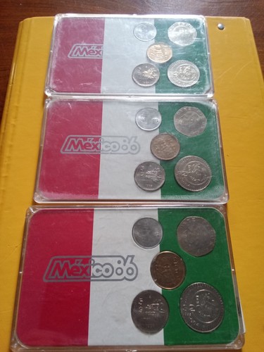 Set monete mondiali messico - monete,