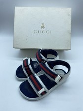 Gucci Scarpe Sandali Bimbo Unisex Art. 257759BLN109064. Taglia 23.