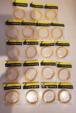 19 BRACCIALETTI LIVESTRONG ORIGINALI, NUOVI E SIGILLATI SINGOLARMENTE.