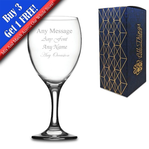 Bicchiere vino inciso