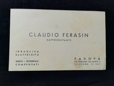 Biglietto Pubblicitario Padova