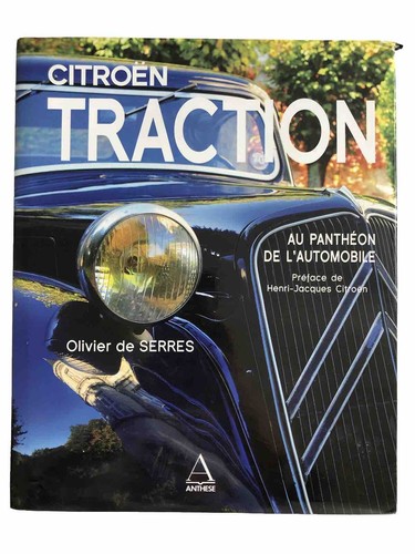 Citroen traction book - citroen,