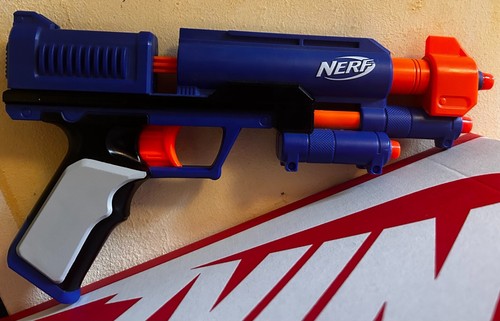 Giocattolo pistola nerf - pistola, 4
