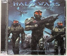 HALO WARS Video Game Soundtrack CD & DVD (NEW 2009) xbox 360 music Stephen Rippy