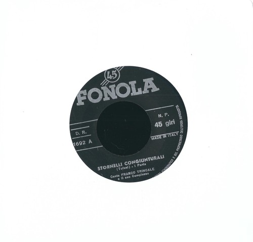 Disco giri - disco,