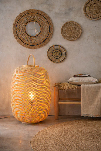 Lampada terra bambù - terra,