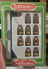 Subbuteo 63000 Team Giallo Nero Vintage Original UK Anni ’80 Box Completo