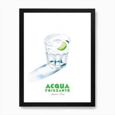 Acqua frizzante painting art - acqua,