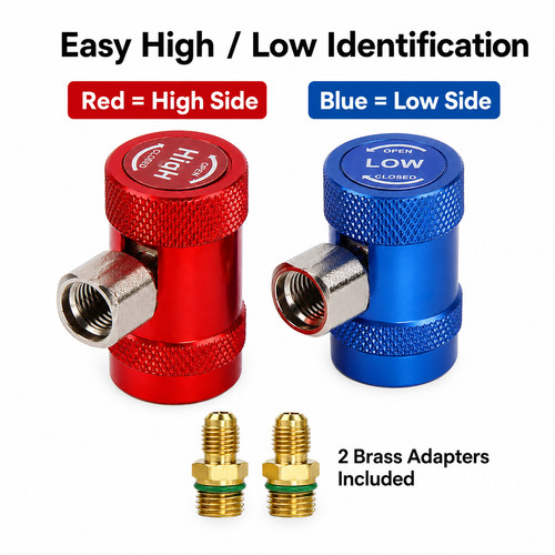 R1234yf r134a kit - r134a, adattatore
